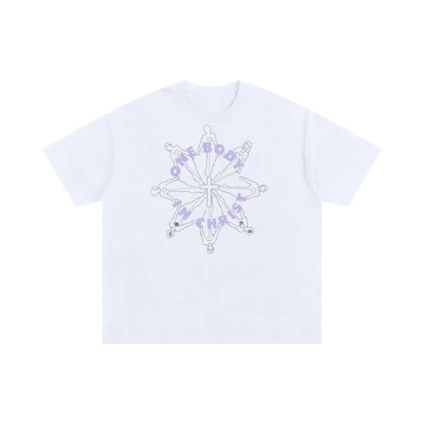 Reborn Oversized Tee — White