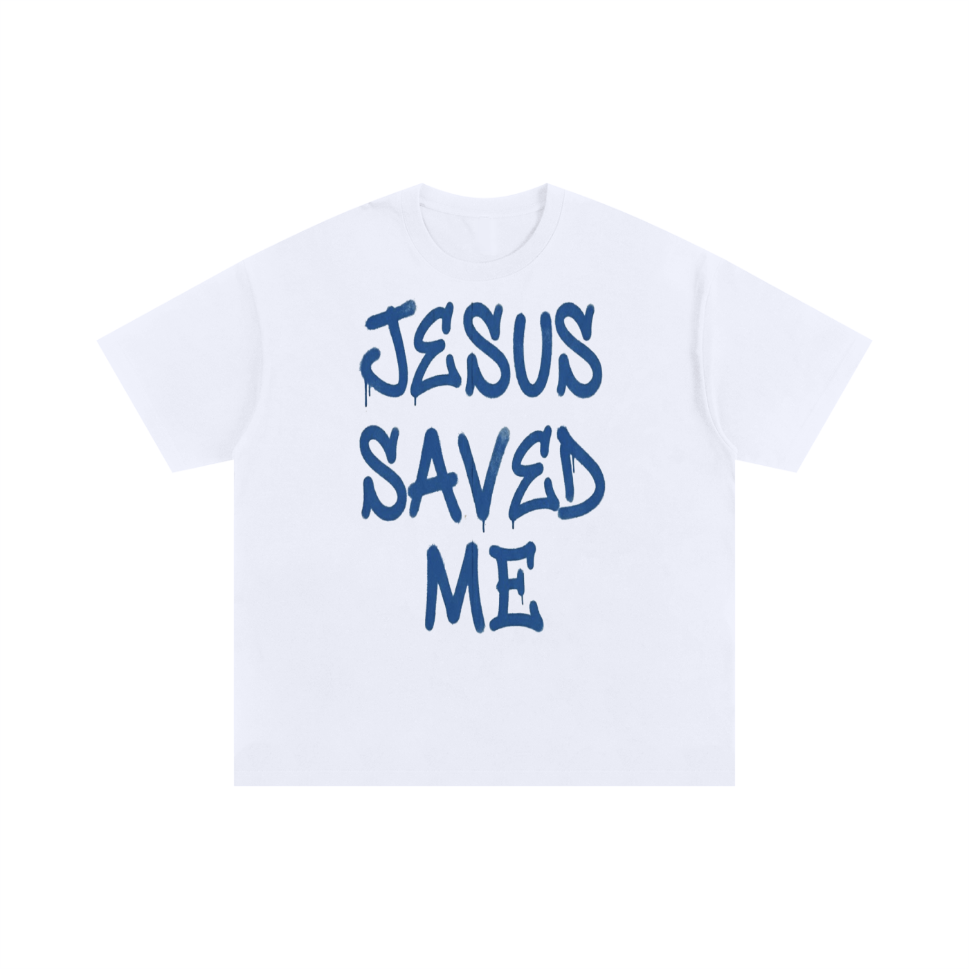 "Jesus Saved Me" cotton t shirt